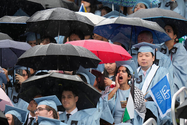 Columbia University Graduation Ceremony
