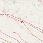 Fault Dorouna Fault for Rashtkhvar Earthquake Khorasan Razavi Province