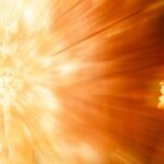The sun explodes