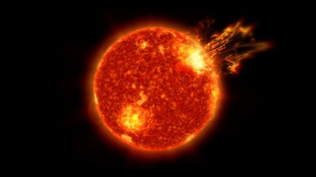Great solar storm