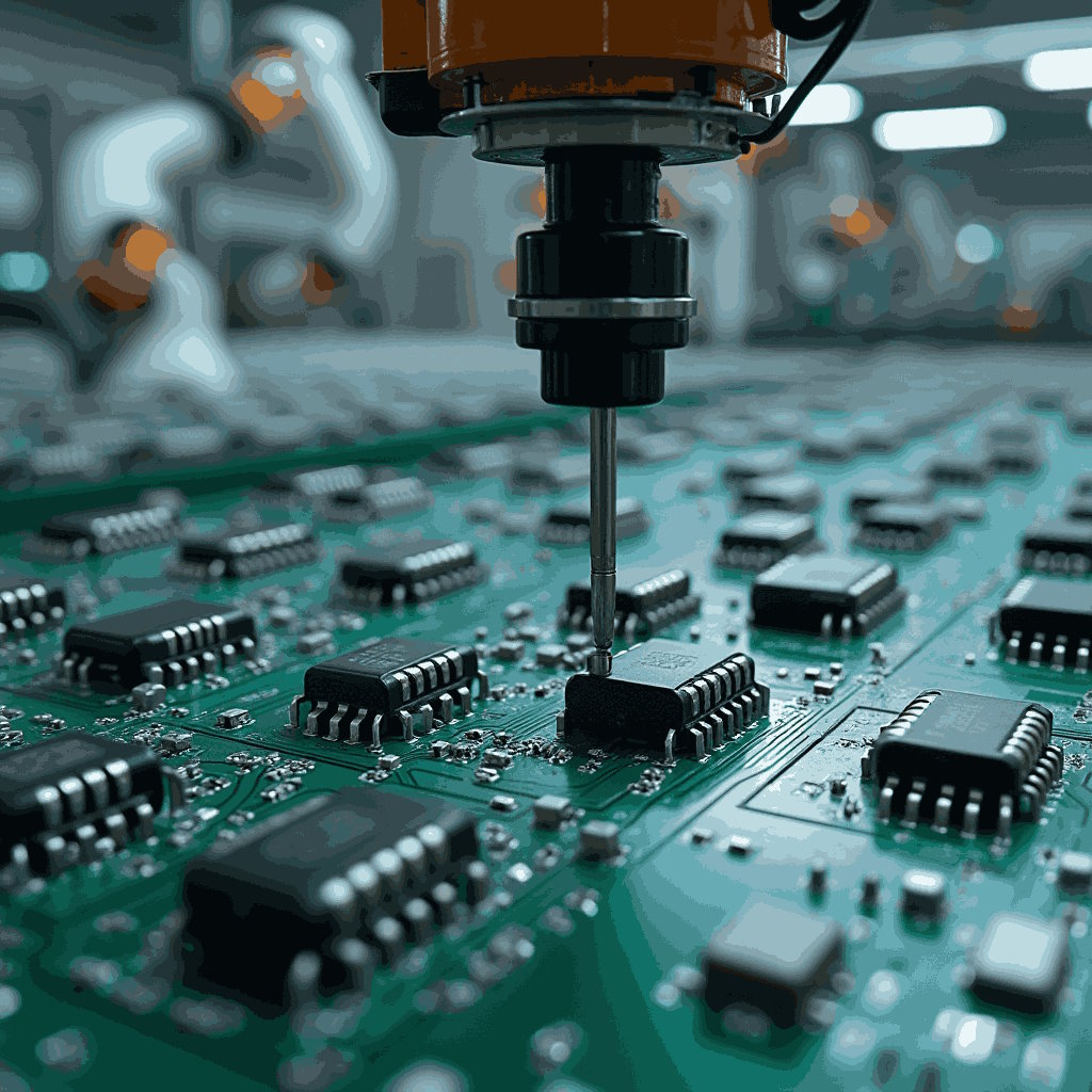 a_detailed_image_of_a_produ_line_sassambling_polyester_capacitors_on_pried_circuit_boards_pcb_c7hink3cuqpqpq84kbh3ou_0_11zon Polyester capacitor in the design of electronic - digino circuits