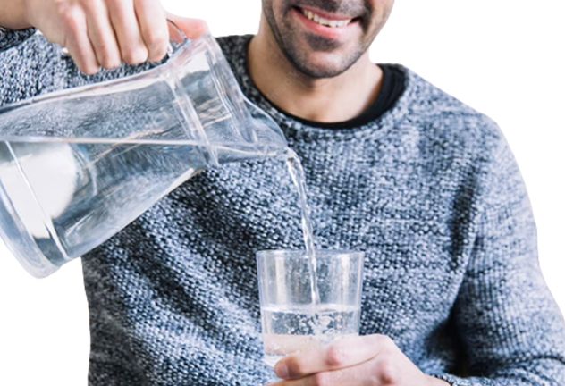 Refined water and slimming