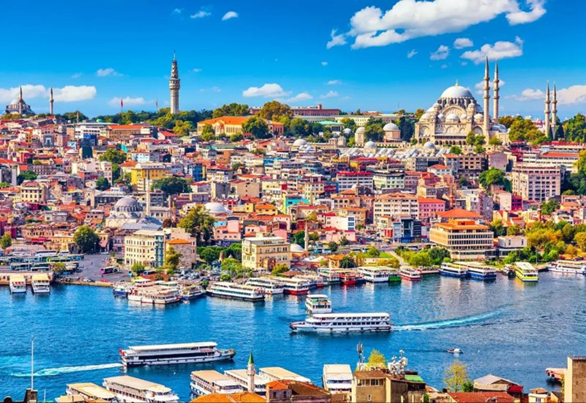 Bosphorus and Istanbul City