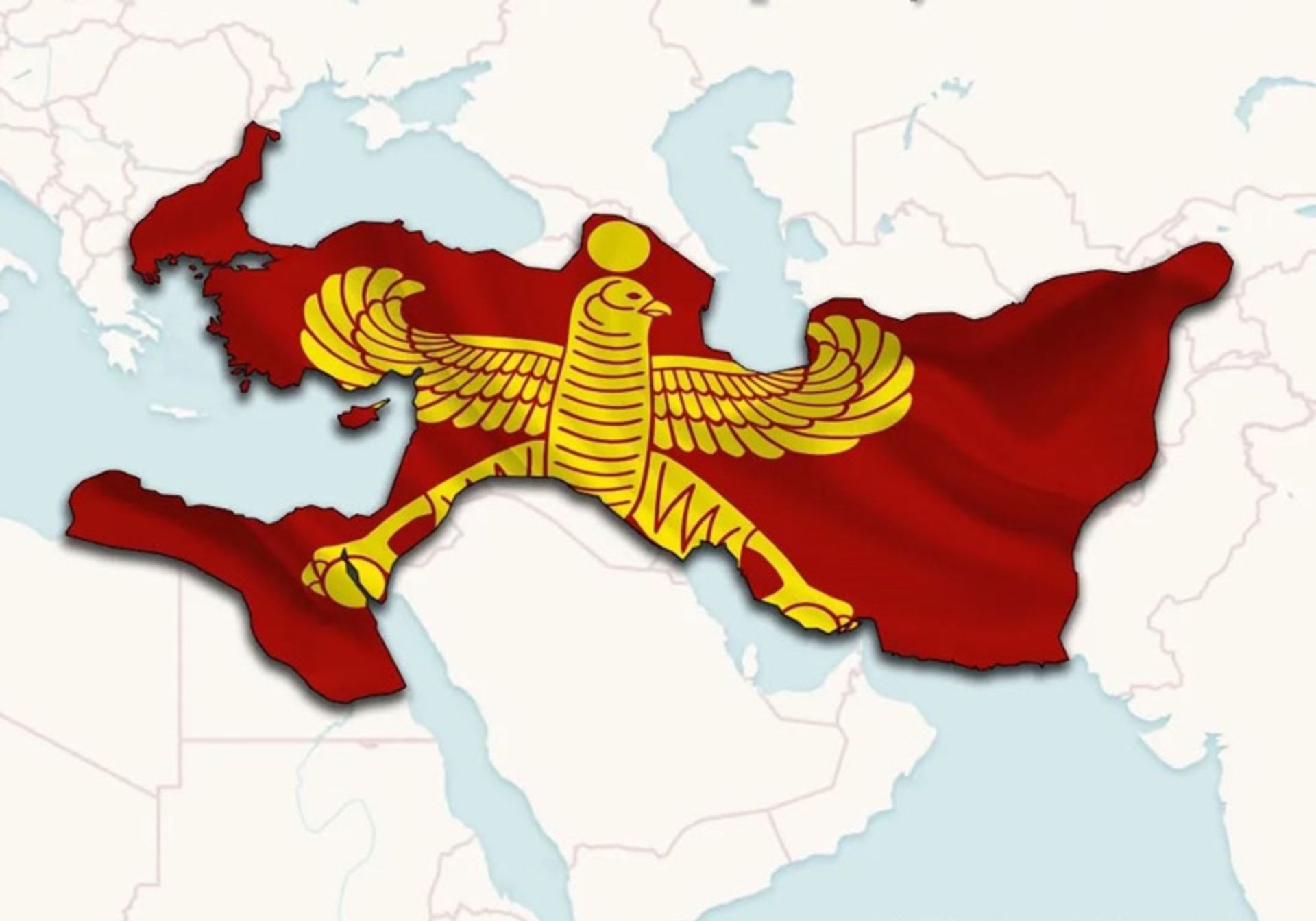 Map of the Achaemenid Imperial