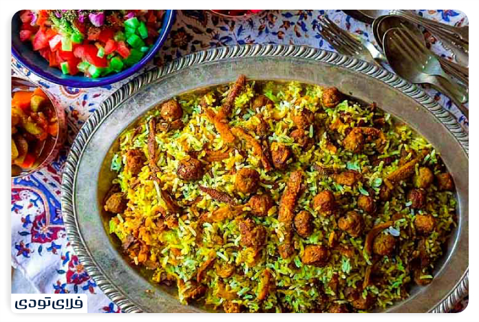 Local cuisine of Qalat Shiraz
