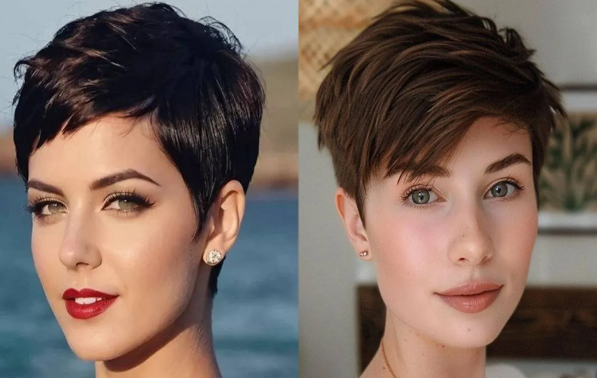 Pixie hairstyle