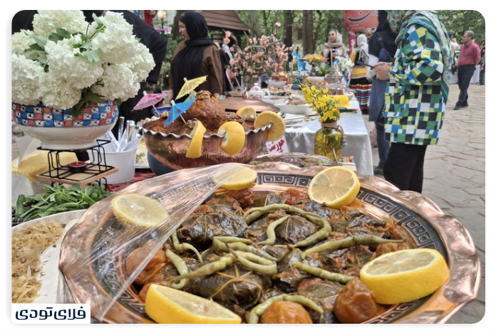 Foods of the village of Barghan