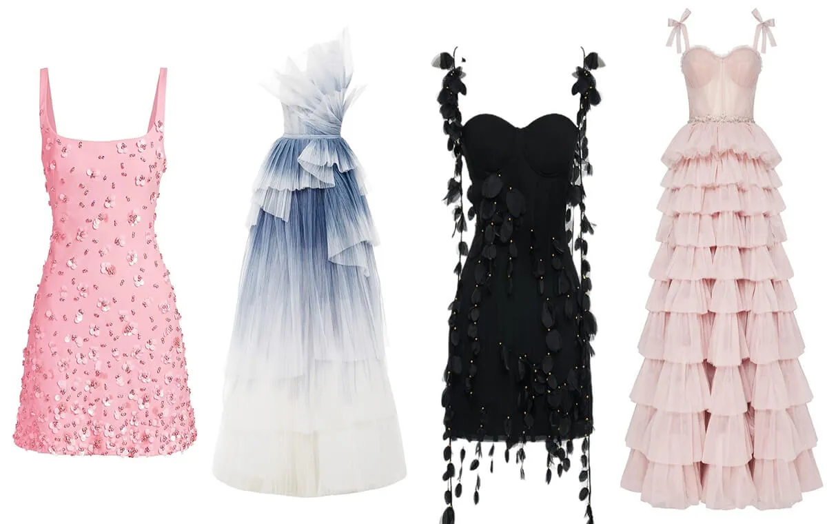Teen Model Girl Dresses for Hall