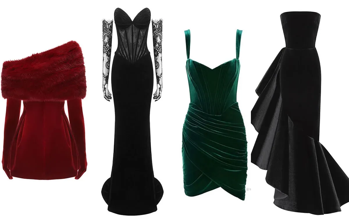 Girl's Dresses Model for Velvet Hall