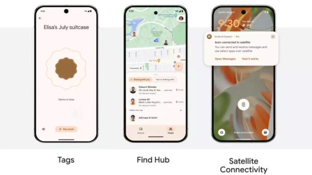 Find hub replace the official Android tracking tool