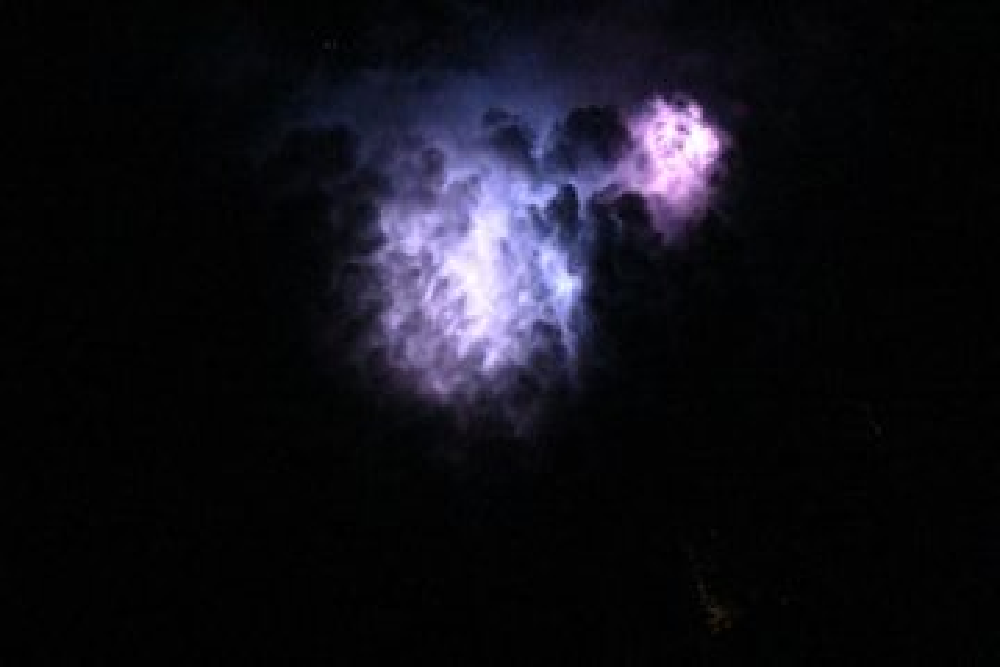 NASA's astronaut photography of lightning