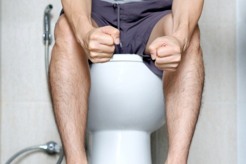 The cause of burning of the border when the stool is leaving 