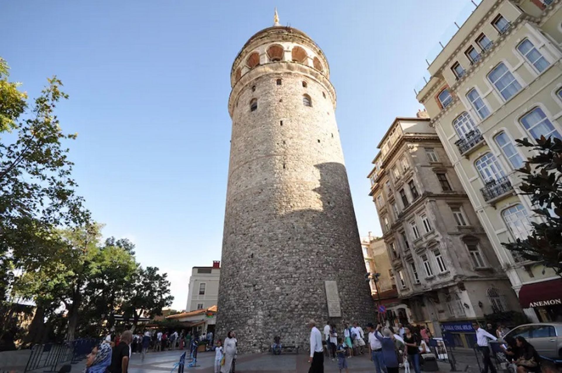 Galatha tower facade