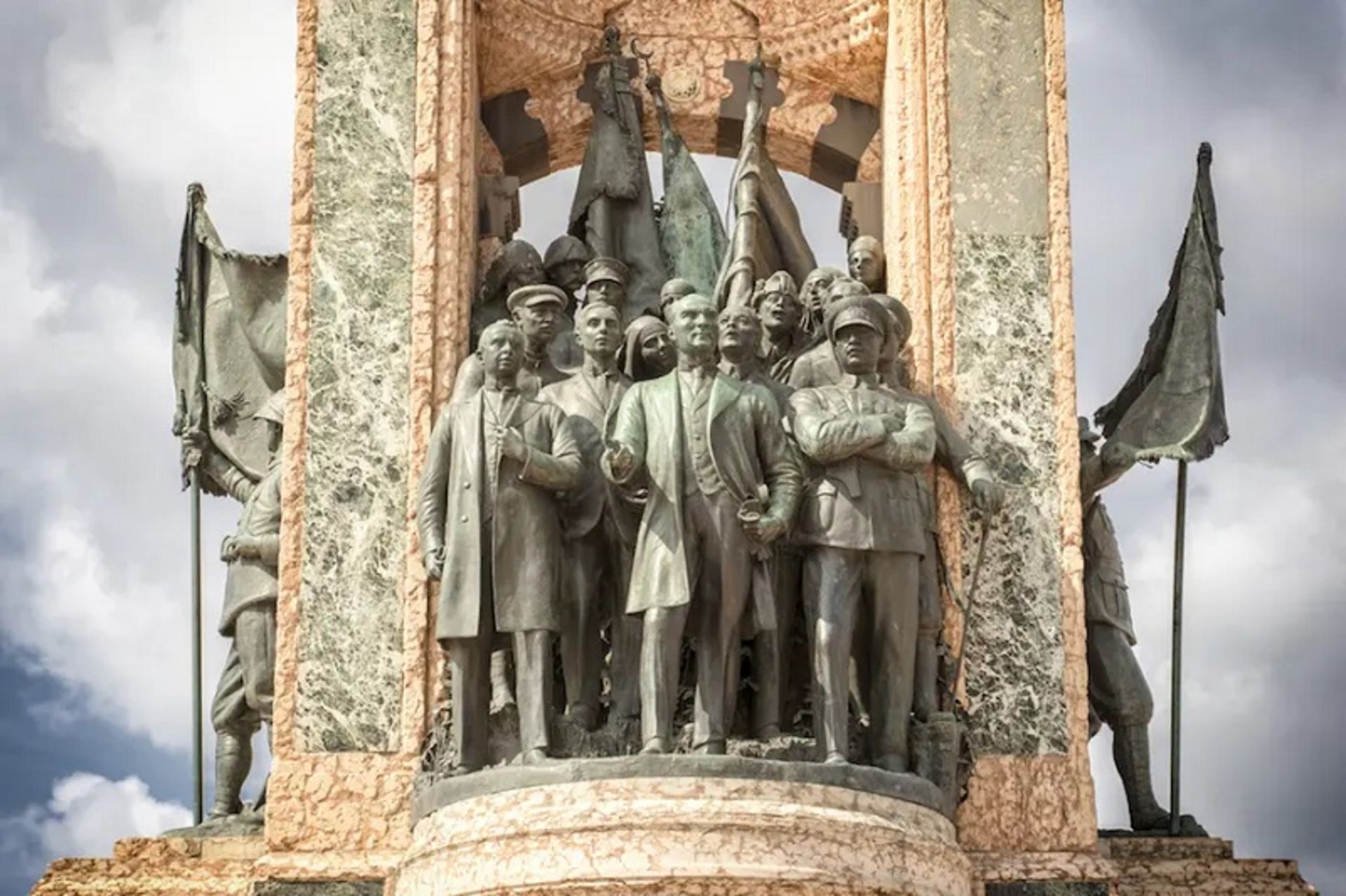 Memorial stone sculptures