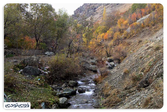 Where to travel the summer. Ahar Village of Tehran