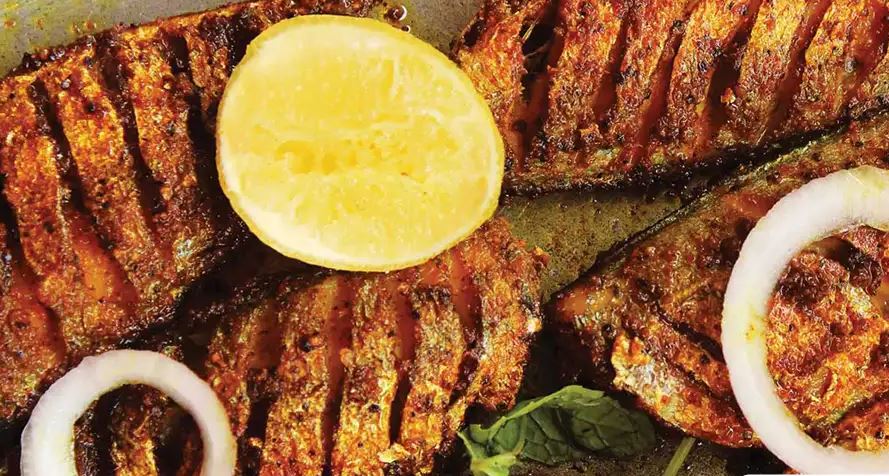 Grilled fish