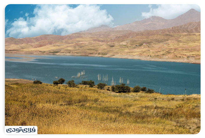 Sights close to the village of Nasta Taleghan