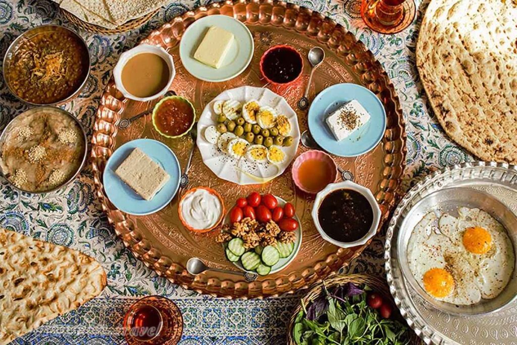 Shiraz's most popular restauras for breakfast