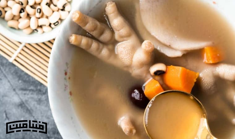 Chicken foot soup