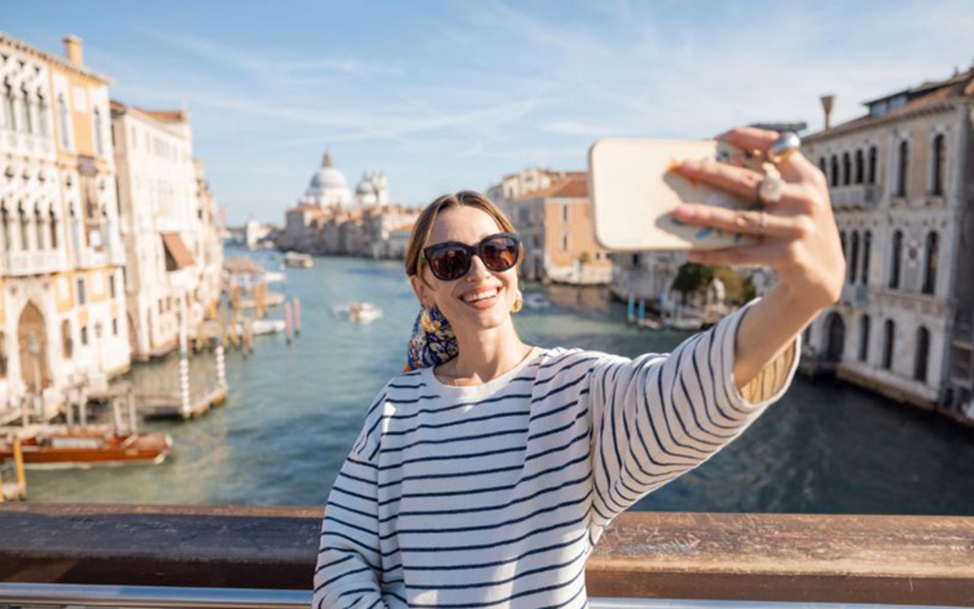 Salafi Female Tourist in Venice