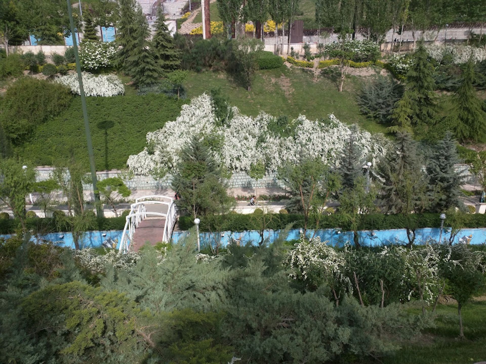 Nahj al -Balagha Park with lush nature