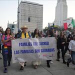 The protests in the US reached New York and Chicago