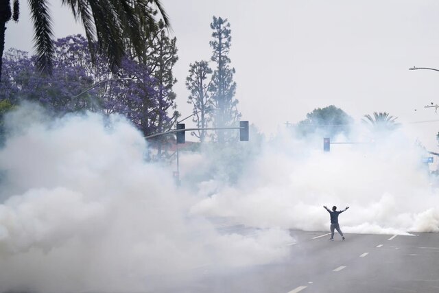 Trump sent the National Guard to suppress California protesters