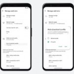 WhatsApp automatic download quality adjustment was available