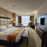 Facilities of the Twin Room Spinas Palace Hotel
