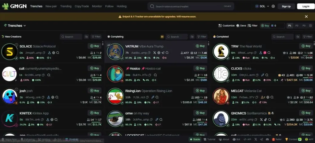 Step -by -step tutorial on registering and setting up the GMGN site