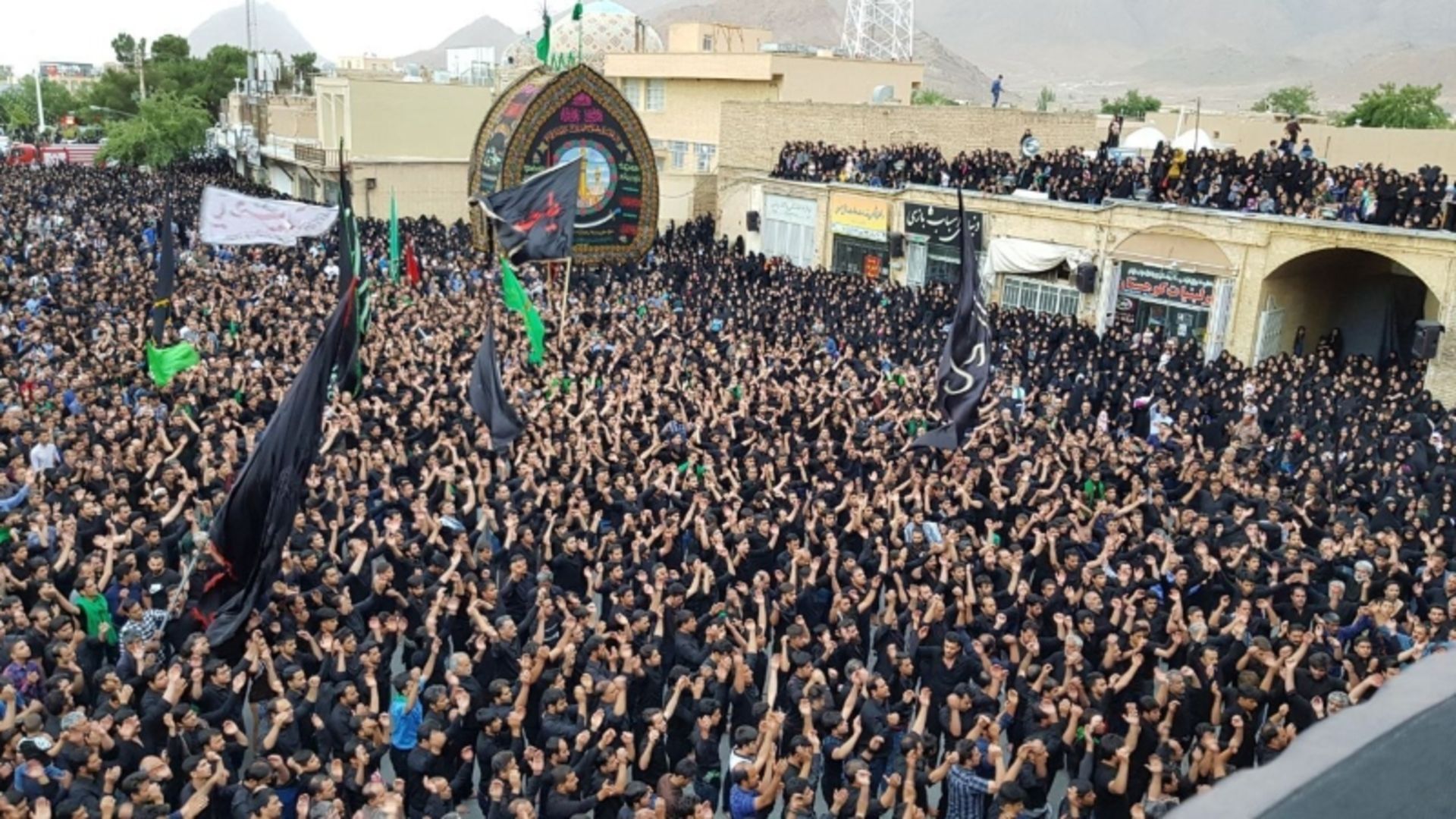 Palm Ceremony in Yazd