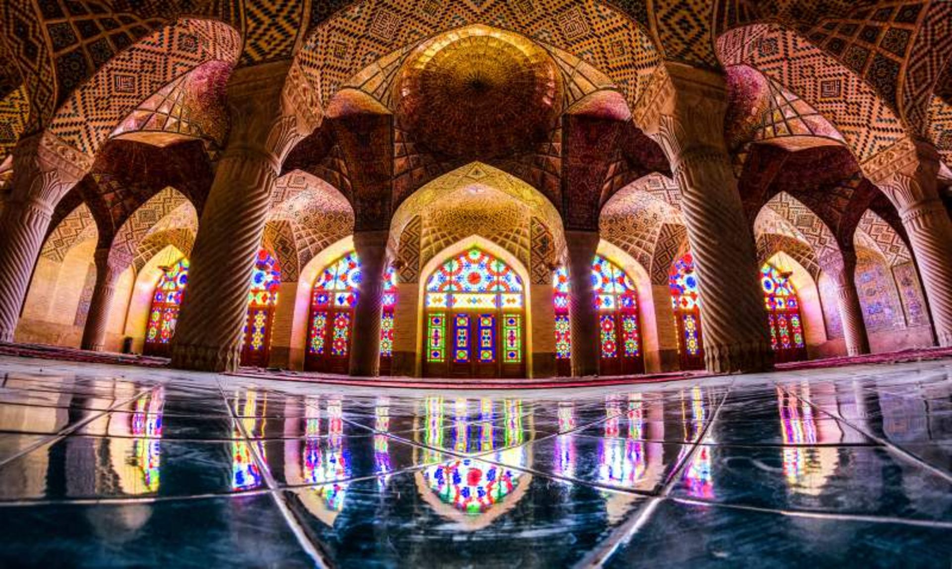 Nasir al -Molk Mosque in Shiraz