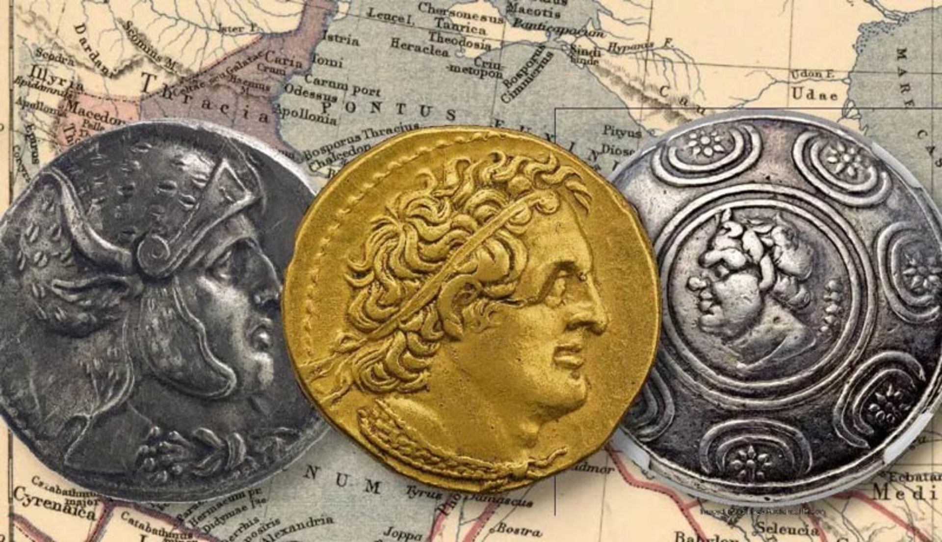 Silver and gold coins in the Hellenistic world