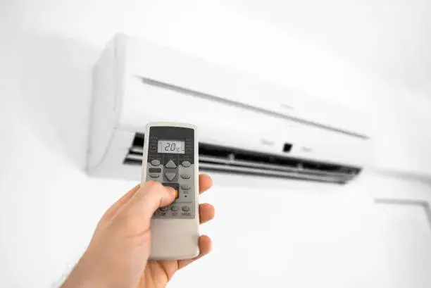 Set the Split Duct for summer from the display