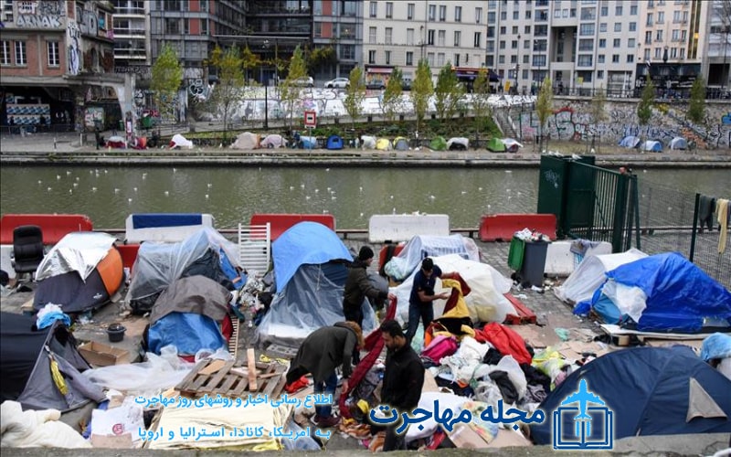 Photo of immigration to France through asylum