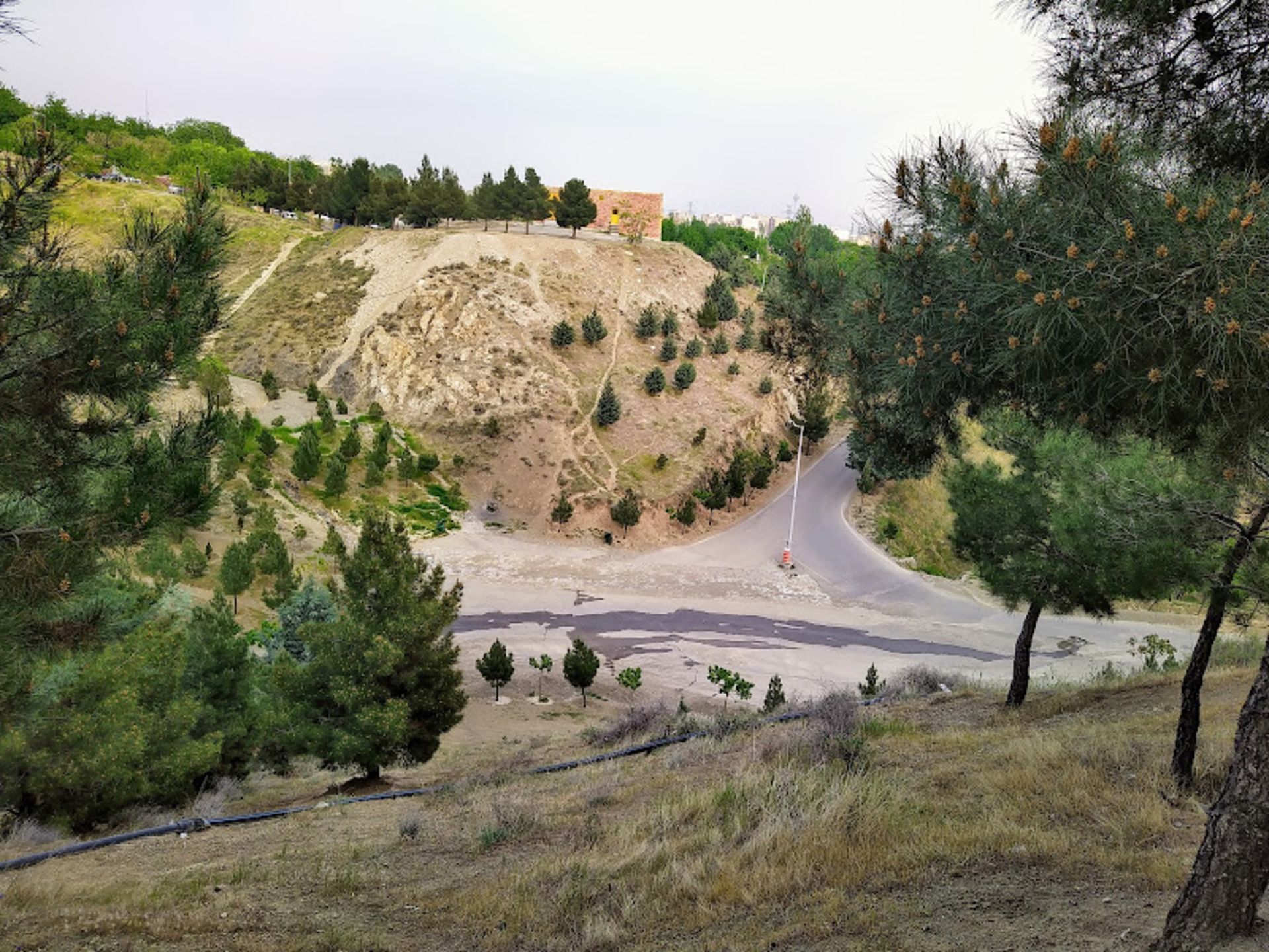 Asphalt route