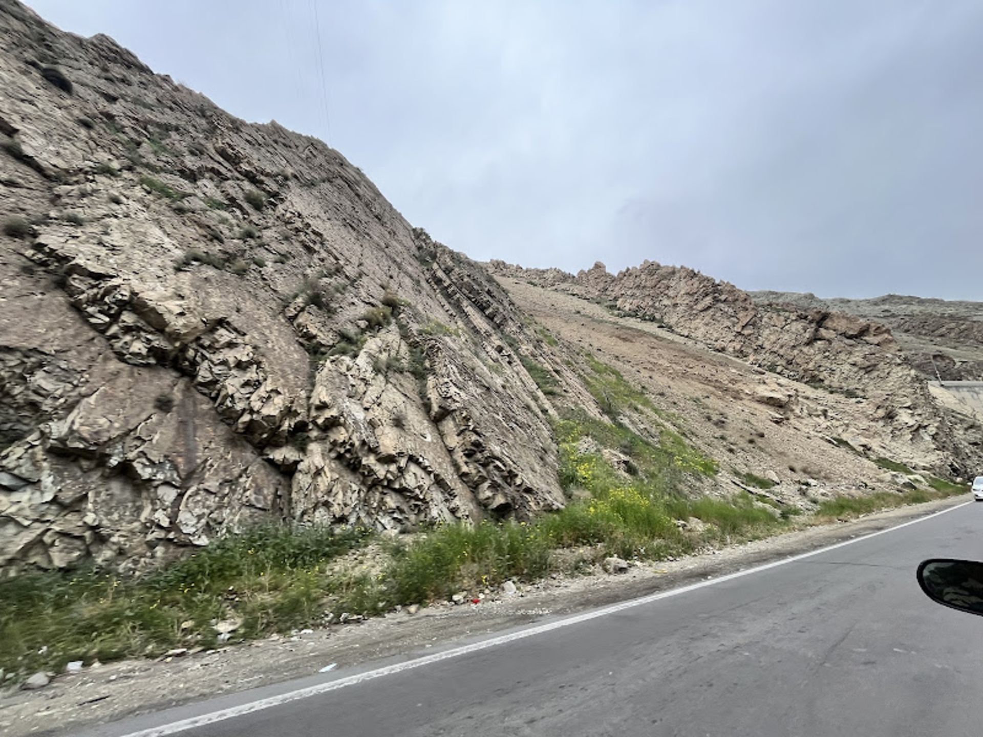 Access route to Duab village