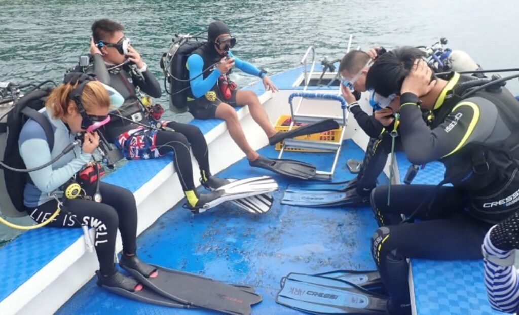 Diving risks in Qeshm