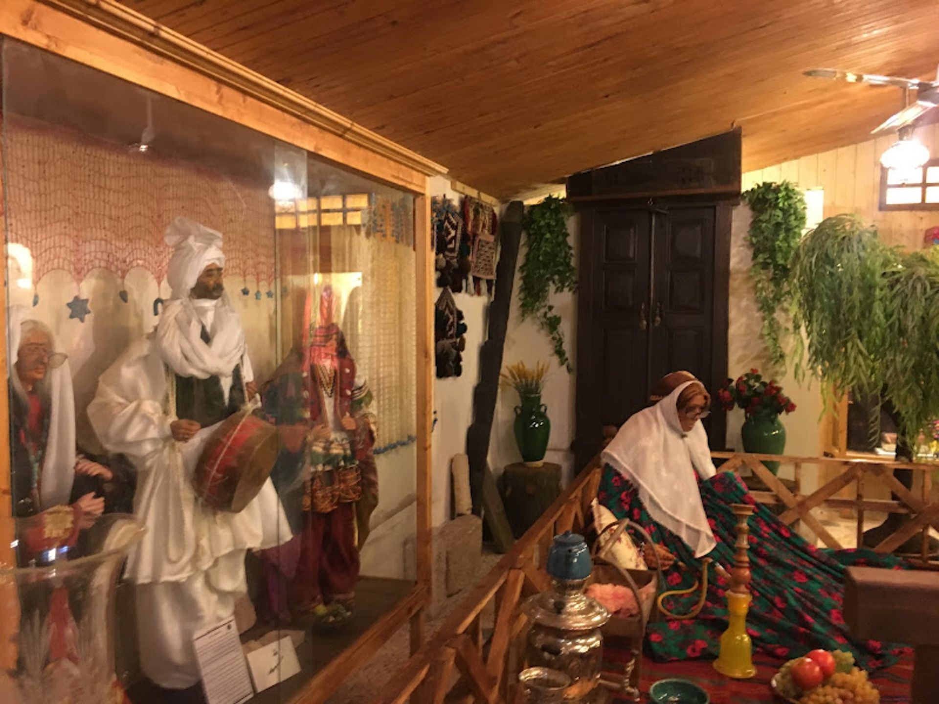 Local costumes at the Museum of Ahropology