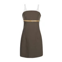 Women's sarafon 205480 brown color