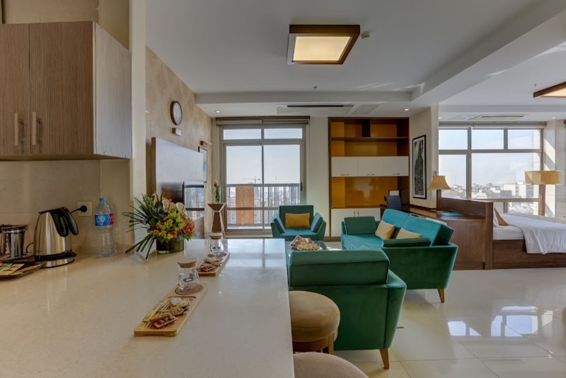 Suites with double bed hotel Vazra Apartme Hotel