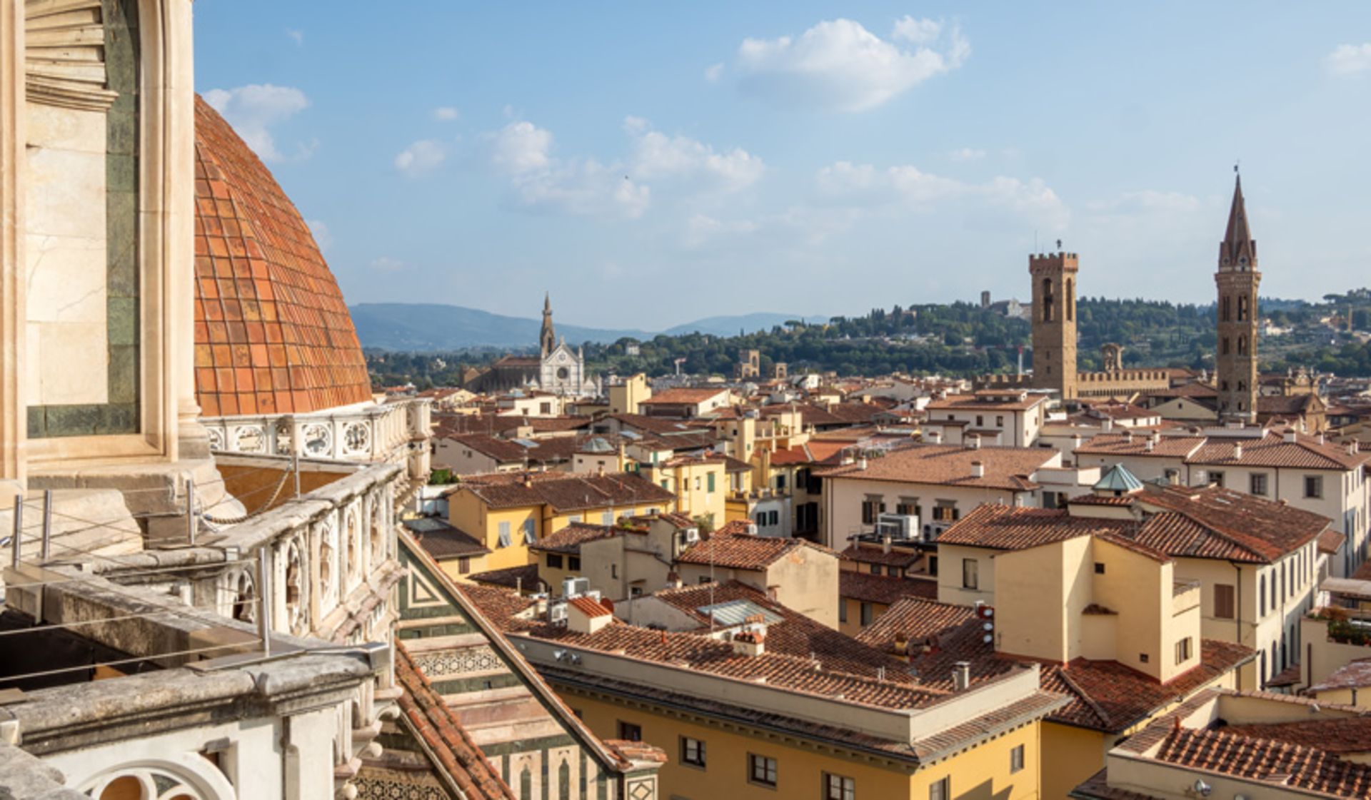 Florence's brick monumes and brick domes