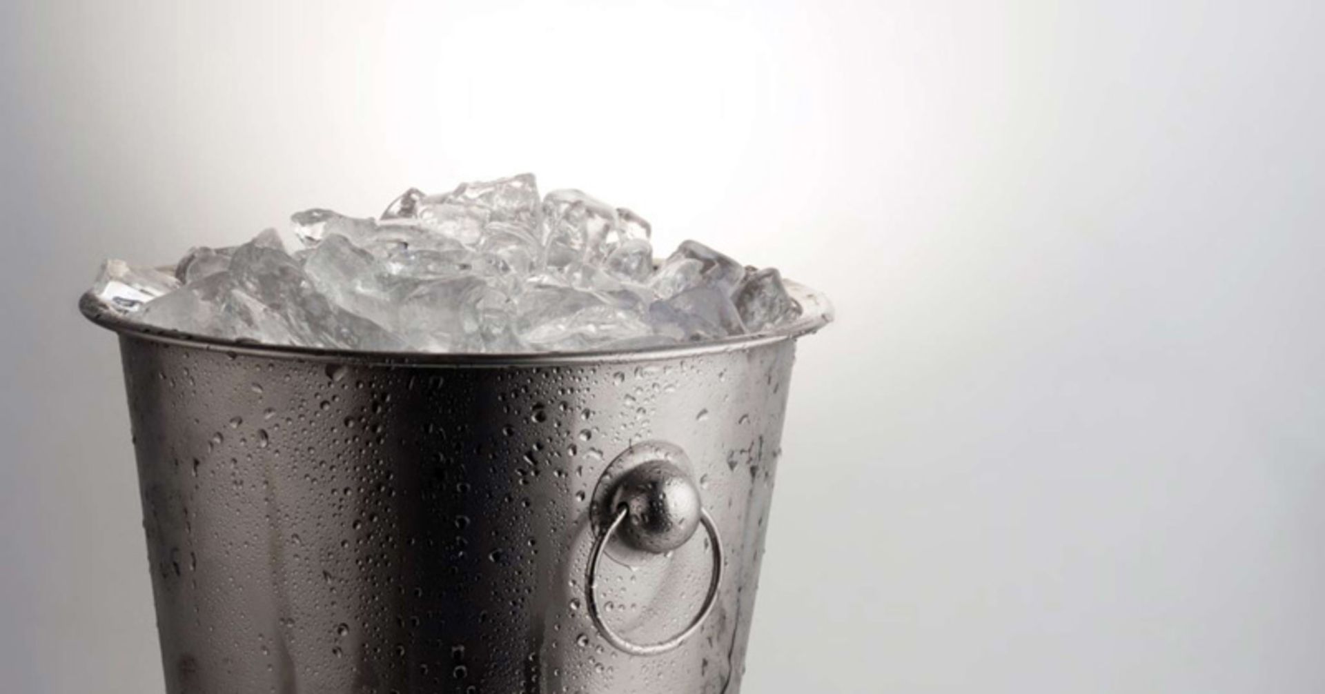 Metal ice bucket