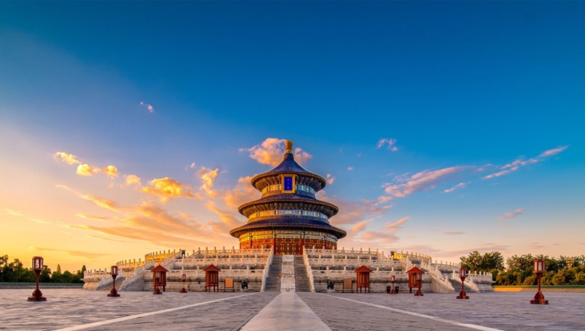 Multi -Floor Story of the Temple of the Sky China