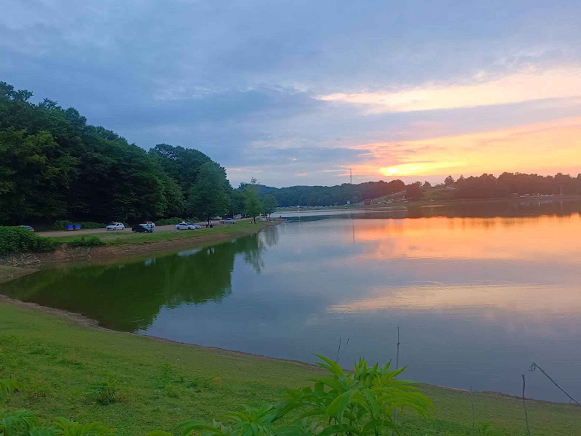 Sunset on Lake Sagalaxar