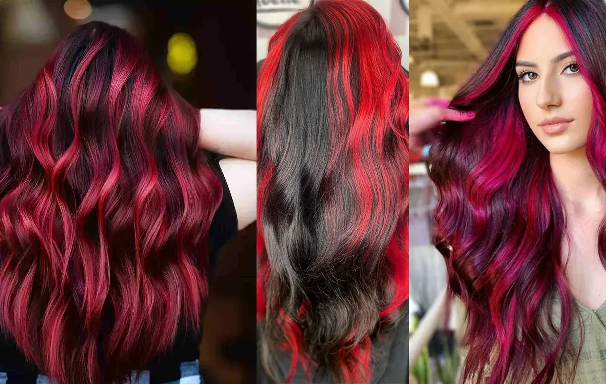 Red Faasy color without decolor