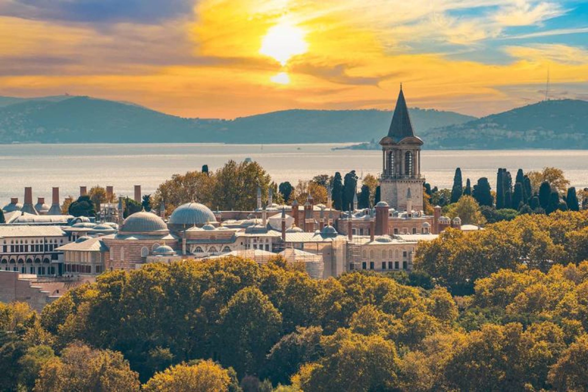 The buildings of the Topkapi Palace Museum 