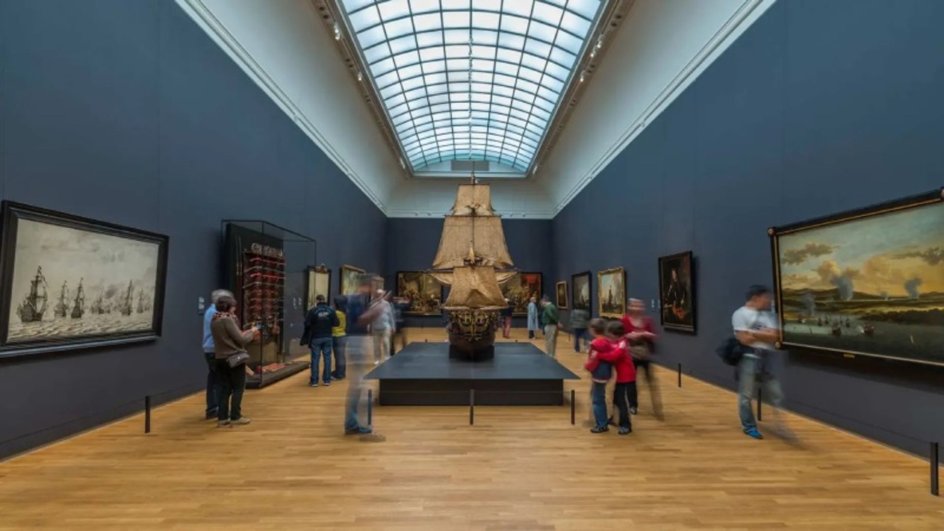 The ierior of the Ricks Museum of the Netherlands