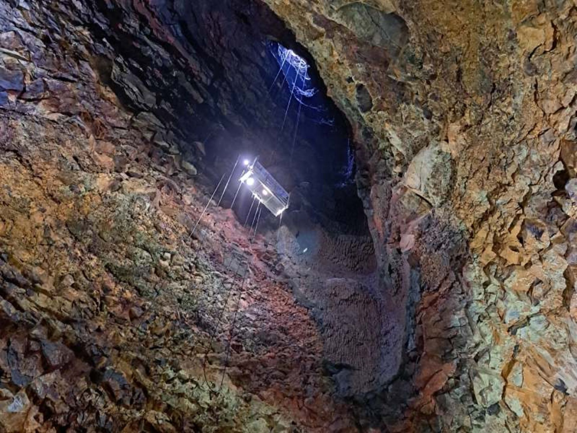 Inside the Iceland's Volcano Volcano