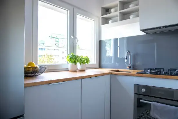 Blue cabinet
